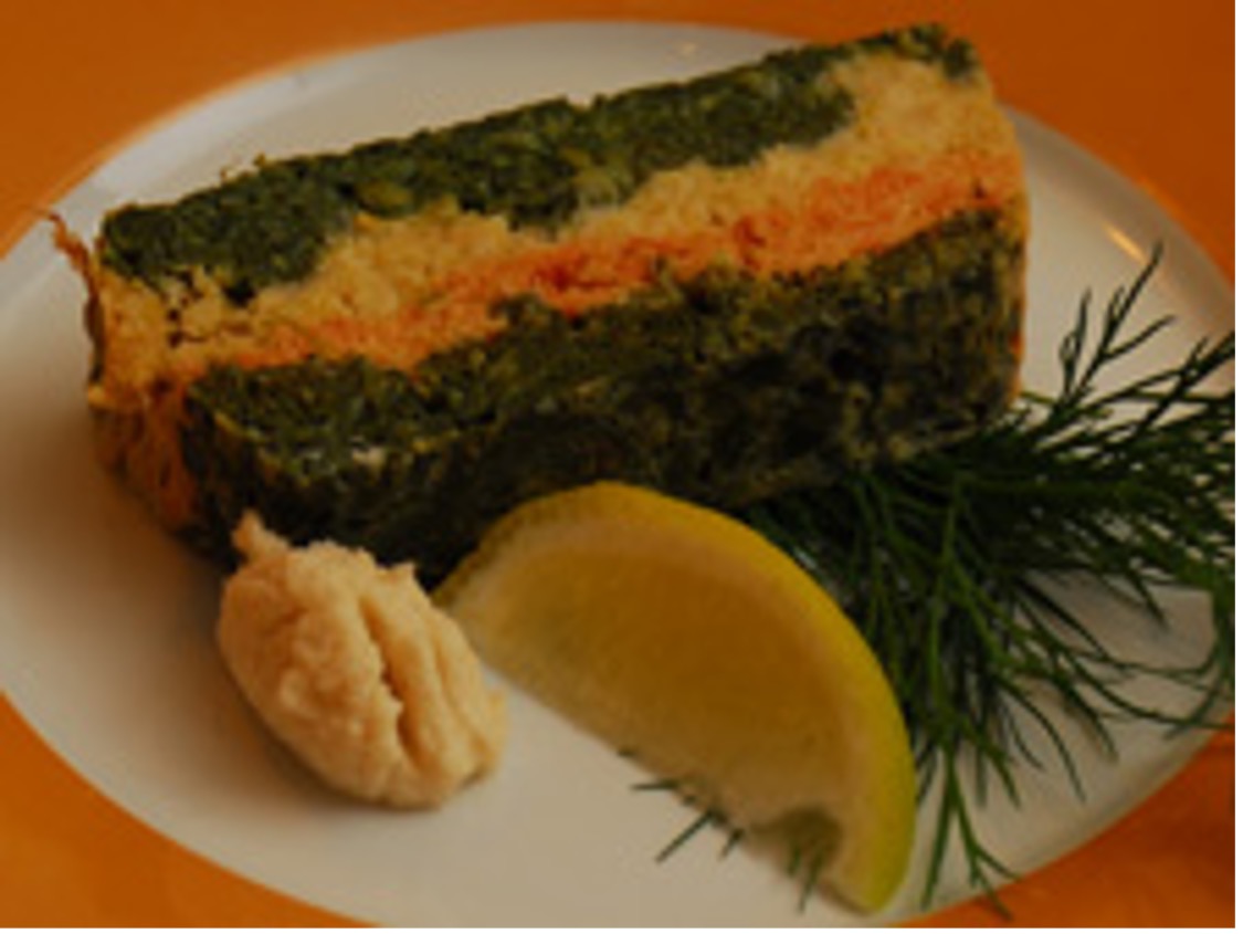 Grönsakspaté tricolore