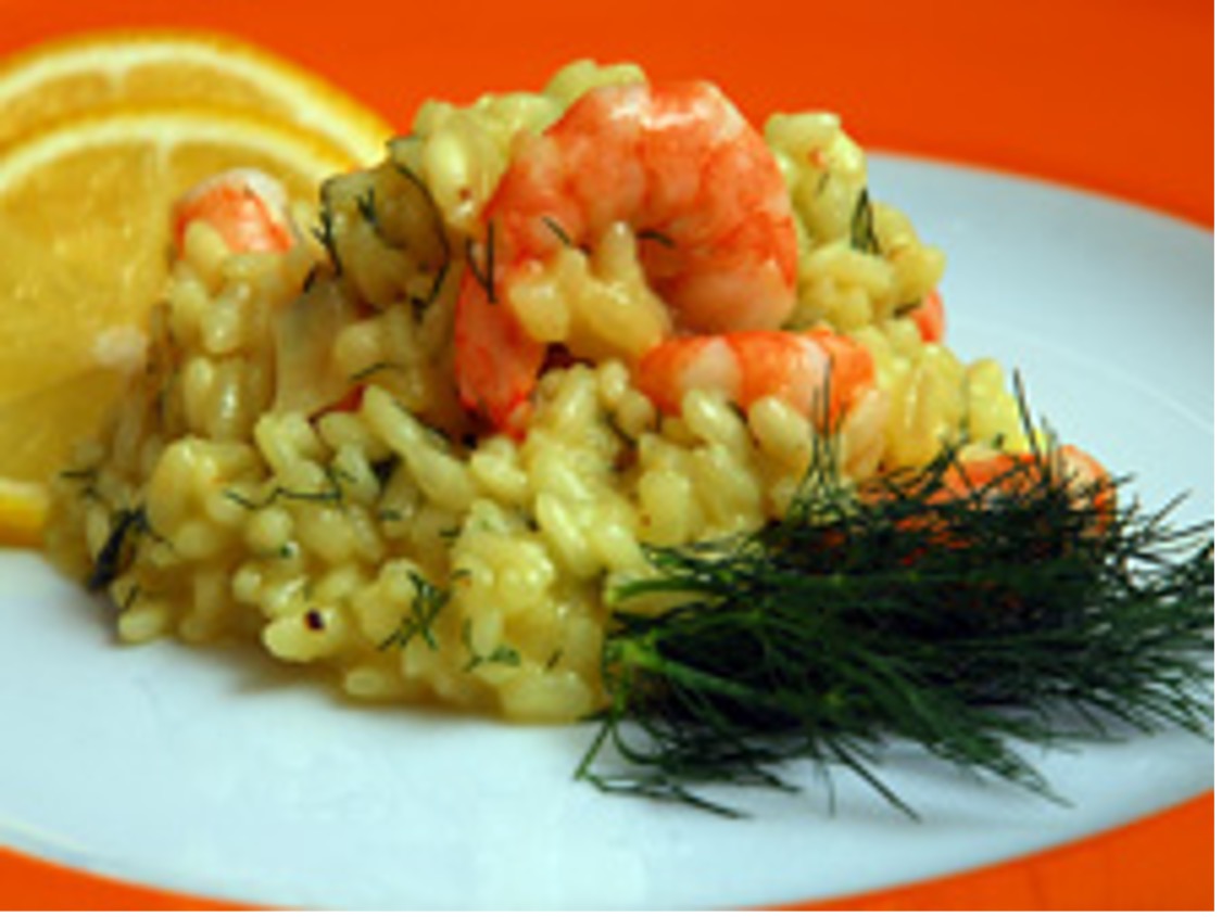 Risotto da Svezia – Risotto mit Krabben